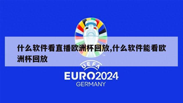 什么软件看直播欧洲杯回放,什么软件能看欧洲杯回放