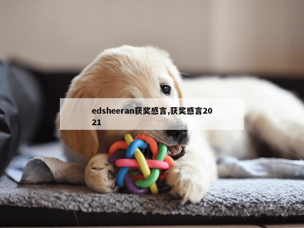 edsheeran获奖感言,获奖感言2021